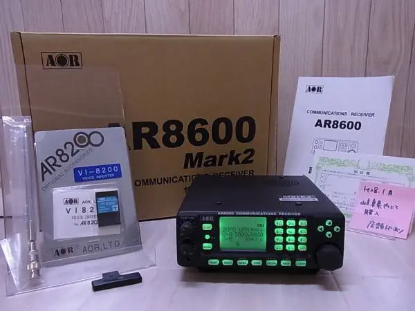 中古無線機買取）FT-817、JRC受信機 NRD-91、AOR・AR8600 mk2