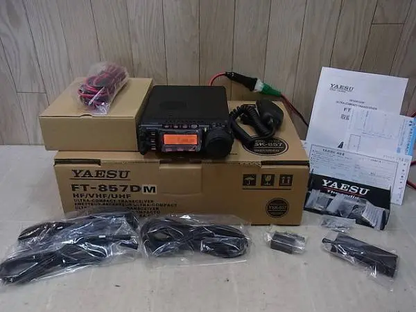 中古無線機買取販売）FT-857DM、ATAS-120A買取入荷