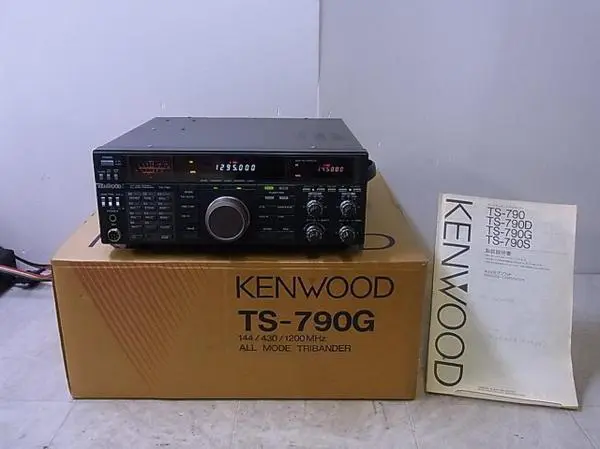人気ものKENWOOD TS-790S ケンウッド オールモードトランシーバーとマイクはMC-43S 固定